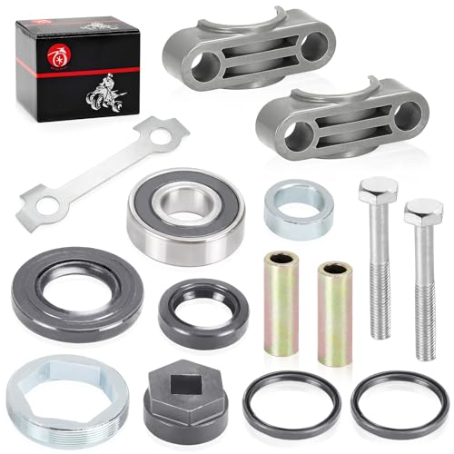 Image of Steering Stem Bushing Bolt Bearing Seal Holder Nut & Removal Tool Kit For YAMAHA Banshee Big Bear Bruin Grizzly Kodiak Warrior Raptor Wolverine 350 400 450 600 660 700 YFZ450 YFB250 Timberwolf 250