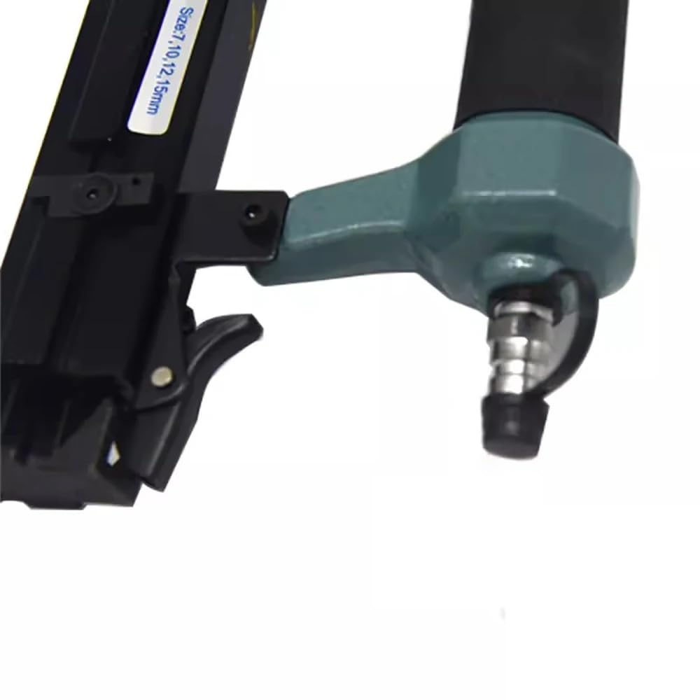 Chiodatrice Ad Aria V, Chiodatrice Pneumatica per Cornici, Chiodi a V Industriali da 7-15mm, Falegnameria per Legno Elettrica, Pistola Sparachiodi per Cornici in Legno per Cornici V1015