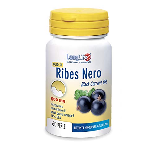 LongLife Olio Di Ribes Nero 500 Mg - 42 Gr