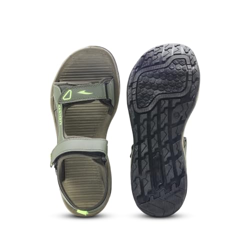 Image of ASIAN Vistara-42 Men's Sandals | Soft Cushion Footbed, Adjustable Velcro Straps & Anti-Slip Grip Sole | Lightweight, Durable & Comfortable Sandals for Walking, Daily Use, Beach & Travel