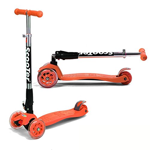 Fascol® Faltbar Kinder Roller Twist Kinder Spielzeuge Funny Kindheit Orange