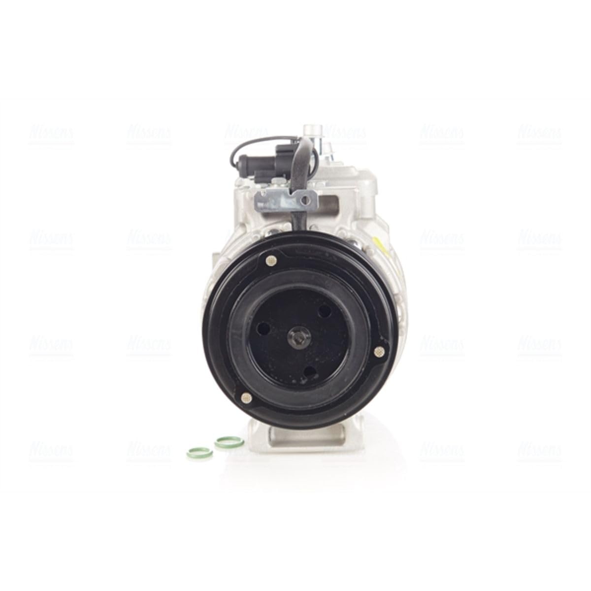 NISSENS A/C Kompressor für Klimaanlage Klimakompressor mit ID: PXV16 Kältemittel: R134a PAG 46 mit 110mm Riemenscheibe 6-Rillen Kompatibel mit LAND ROVER Range Rover III L322 351334231 JPB500210 89496
