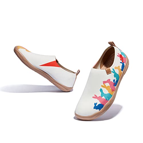 Image of UIN Women's Art Travel Shoes Slip On Casual Cozy Loafers Lightweight Comfort Fashion Sneaker Toledo Ⅰ