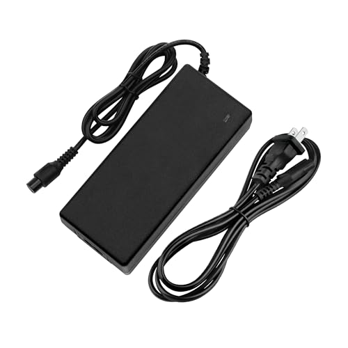 63 Volt 1.1 Amp 4-Prong ChargerCompatible with Segway Ninebot Charger Compatible with Segway Ninebot S/S-MAX/Mini lite/Mini PRO/Go Kart Kit, Gokart PRO, 4 Prong fits for Ninebot Scooter Power Adapter