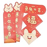 OKUMEYR Kaninchen Jahr Stil Couplet Traditionelle Chinesische Neujahrs Segenssprüche Wand...