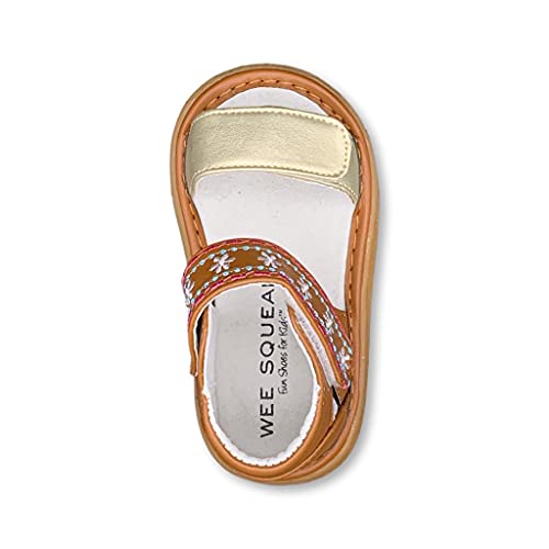 Image of Wee Squeak Toddler Squeaky Sandals with Removable Squeaker in Fun Styles & Colors for Boys and Girls