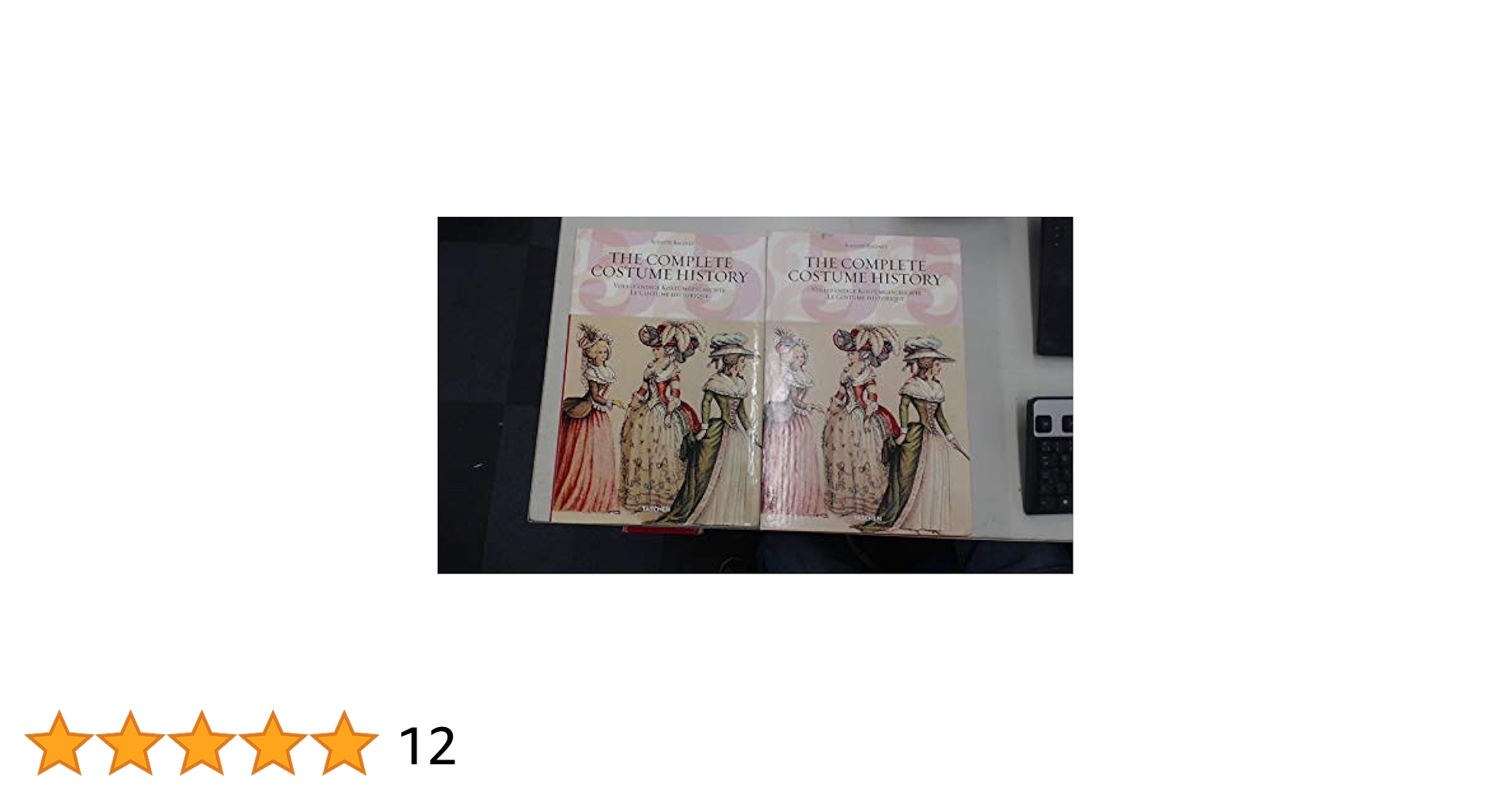 書 THE COMPLETE COSTUME HISTORY Auguste Racinet. The Complete Costume History (Multilingual