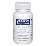Pure Encapsulations Chromium (Picolinate) 200 mcg | Hypoallergenic Supplement for Healthy Lipid and Carbohydrate Metabolism Support* | 60 Capsules