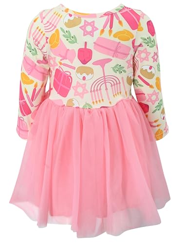 Image of Girls Long Sleeve Tulle Tutu Dresses for Kid and Toddler