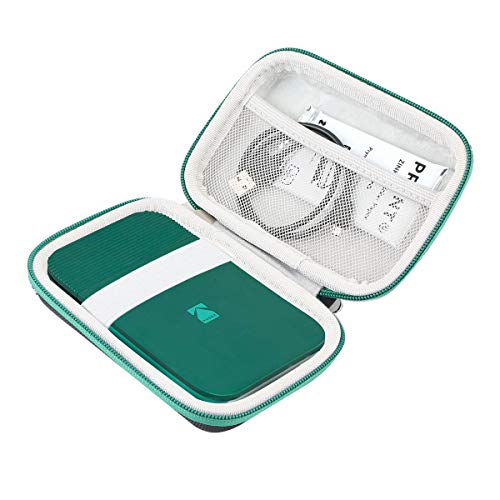 Khanka Hard Travel Case Replacement For Kodak Smile Instant Print Digital Camera (Green Zipper) #TOP11