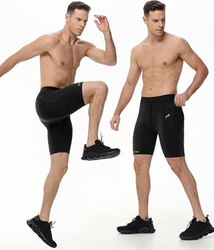 Image of JUST RIDER Compression Men's Skin Tight Shorts for Gym, Running, Cycling, Swimming, Basketball, Cricket, Yoga, Football, Tennis, Badminton & Many More Sports