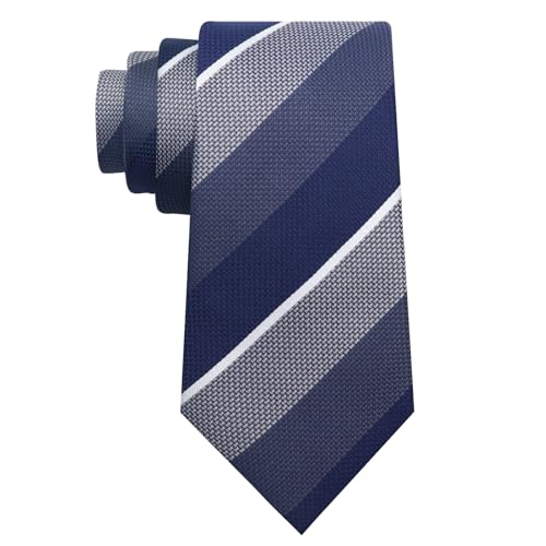 Image of Luckyvestir Striped Ties for Men Classic 3.15 inch Men's Tie Formal Neckties for Business Graduation Dinner Wedding