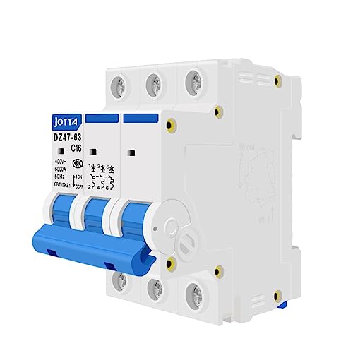 Disjoncteur de type C DZ47 protection tableau électrique 400V - 4
