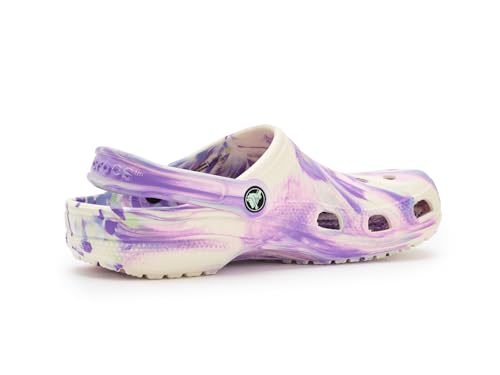Image of Crocs Unisex-Child Classic Watercolor Marbled Clog