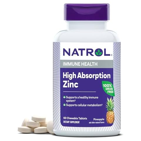 Natrol High Absorption Zinc Chewable Tablets Cover