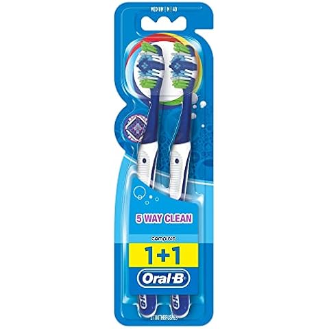 Oral-B Complete 5 Way Clean Cepillo De Dientes Manual Medio Cover