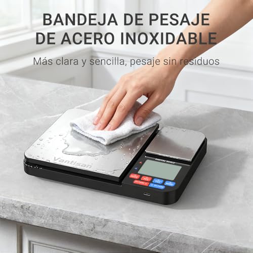 La Mejor Selección de bascula de cocina walmart para comprar online. 30 Imagen adicional