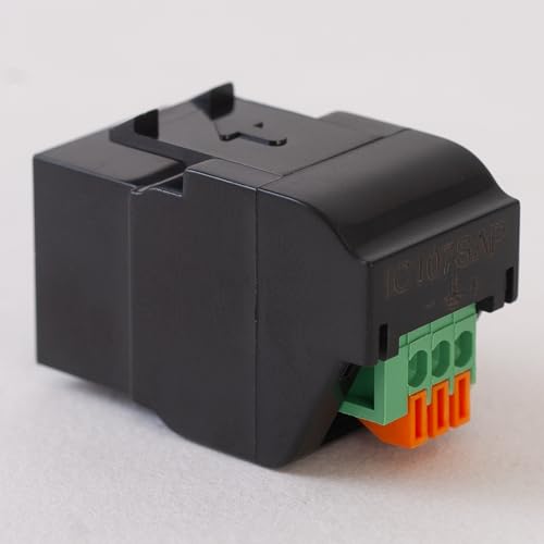 Acoplador de audio estéreo Jack 3.5 mm ICC negro miniatura 4