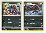 Zoroark 171/264 - Fusion Strike - Battle Academy Stamp Pokemon 2 Card Lot