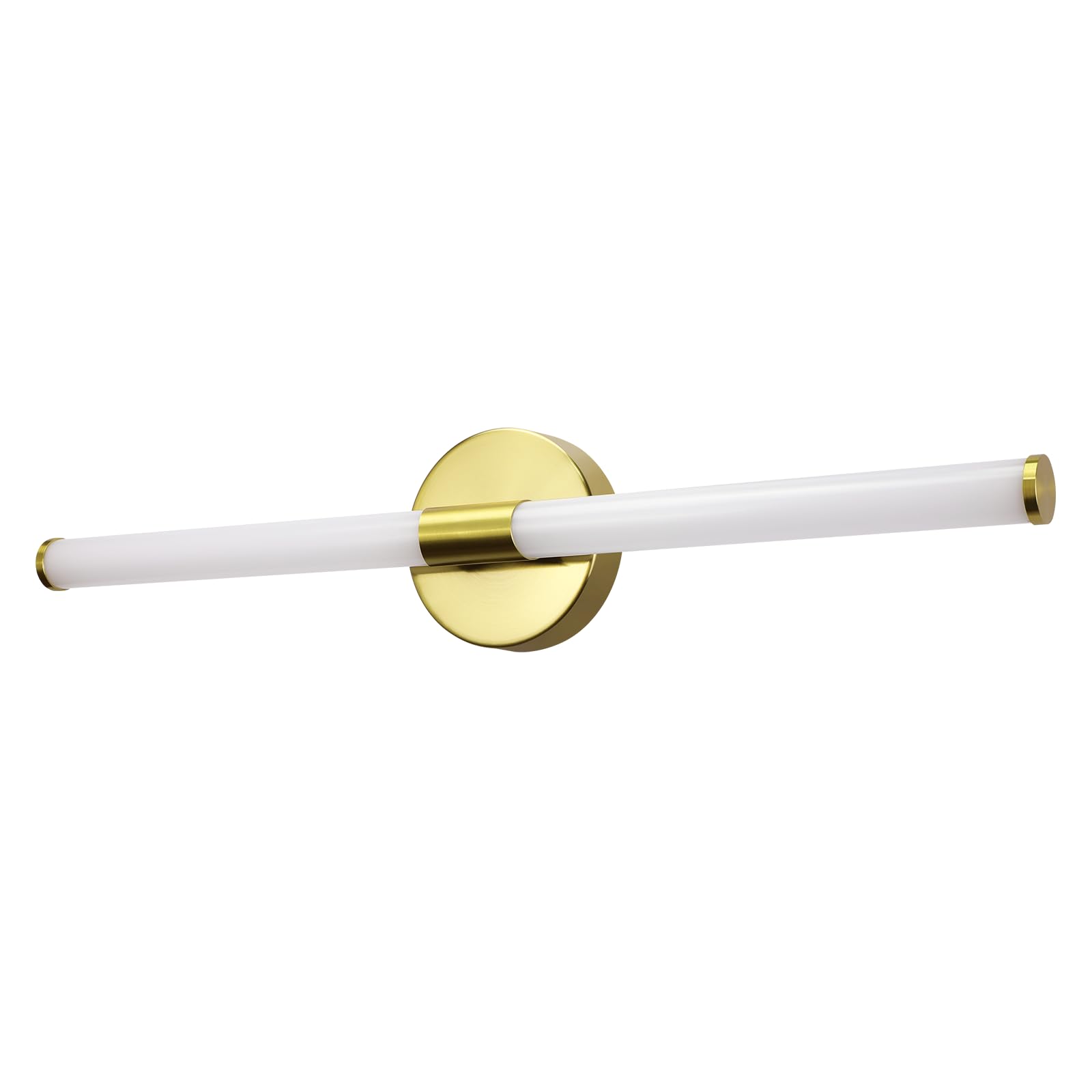 Homefire Lampada da specchio a LED Luce per specchio da bagno da 60CM | Applique da bagno dorata da 8W impermeabile IP44 bianco neutro 4000K per del corridoio