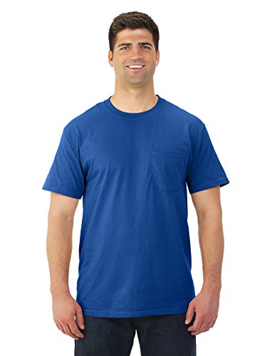 T-shirt Royal Fruit of the Loom 3930PR 5 oz avec poche poitrine HD coton