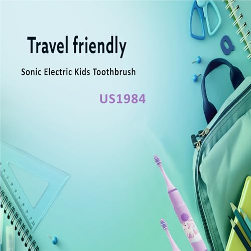 Image of Sonic Electric Toothbrush for Adults with 3 Brush Heads & 4 Cleaning Modes, Rechargeable Electric Toothbrush with 2 Minute Timer & 18000 Strokes /min with 30 days Long Battery Life (Purple)