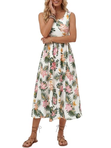 Image of LYANER Women's Floral Print Boho Dress