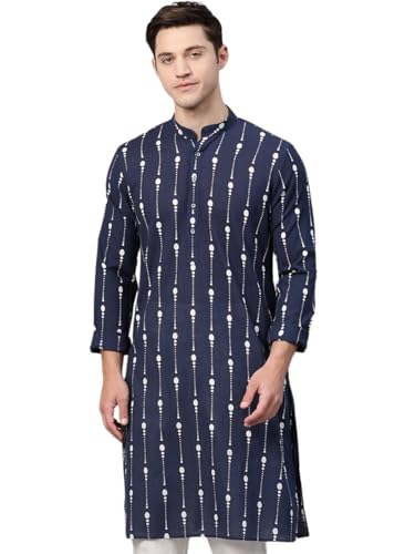 Image of See Designs Men Cotton Regular Kurta