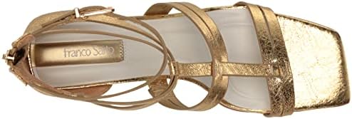 Franco Sarto Womens Korie Strappy Sandal Gold 7.5 M Review | Image 4