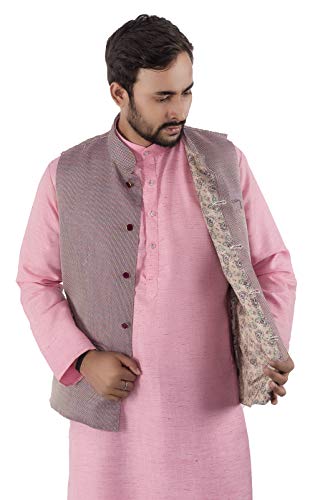 Image of Maharaja Men's Cottin Blend Nehru /Modi Jacket - Waist Coat for Men[6 Varients]