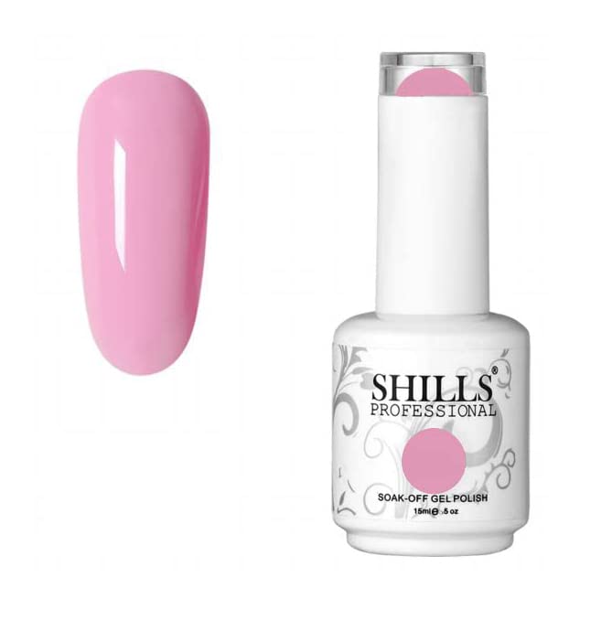 Image of SHILLS PROFESSIONAL Uv Led Soak Off Gel Polish Pink 15 Ml, 079