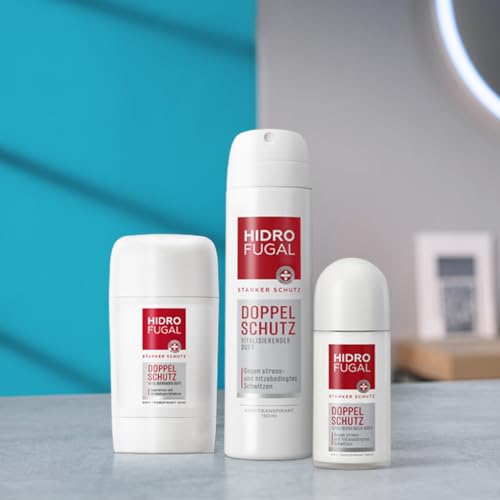 Hidrofugal Doppel Schutz Roll-On (50 ml) gegen Schweißbildung und Geruch
