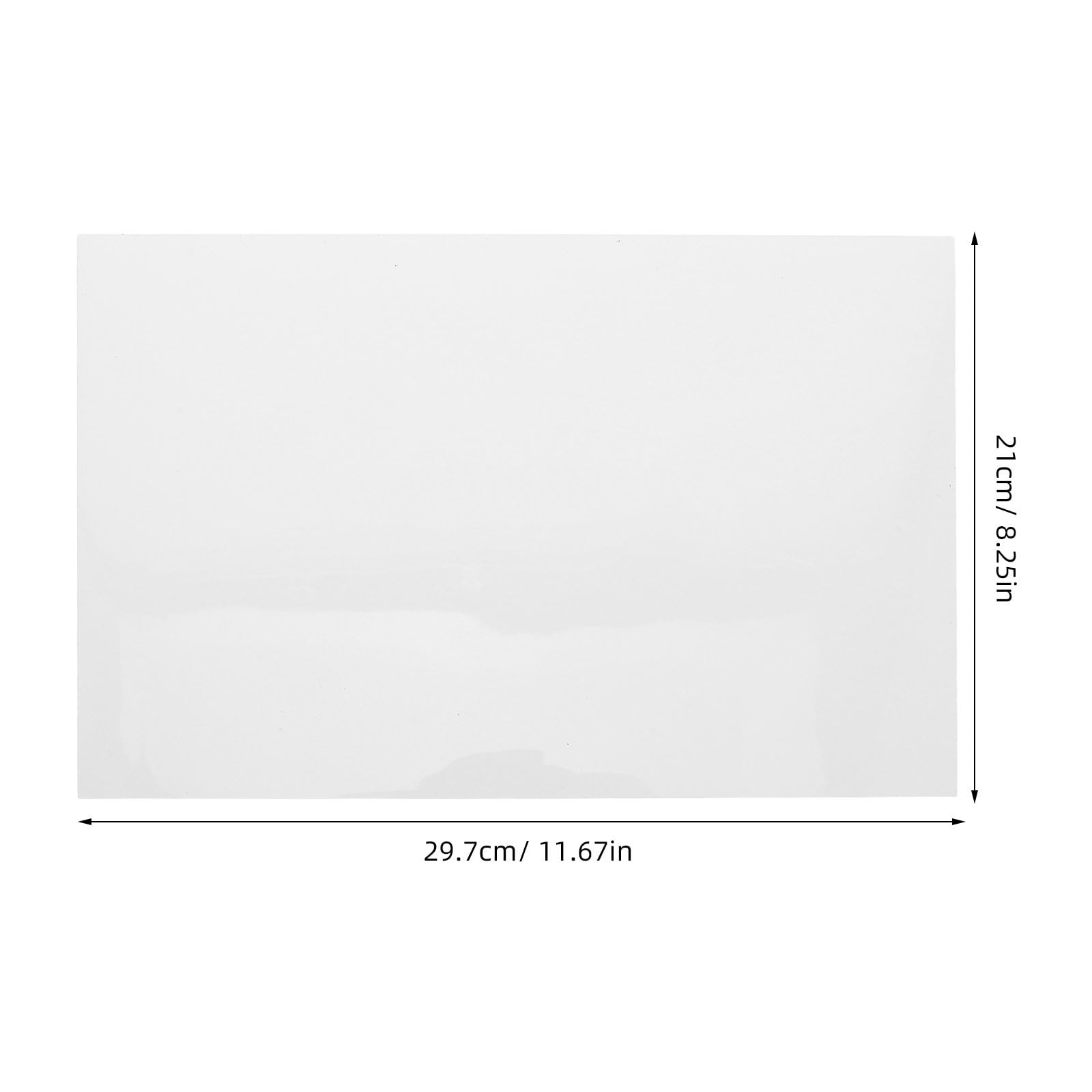 10 arkuszy magnetycznych do białej tablicy, elastyczny papier suchościeralny A4, 12" x 8", wielokrotnego użytku, do pisania na karteczkach, kuchni, biura, sali konferencyjnej
