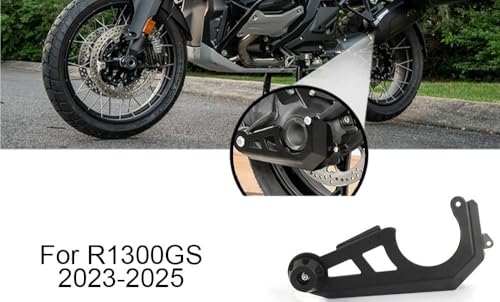 Protection de chaîne et arbre pour BMW R1300GS couvercle axe noir - 2