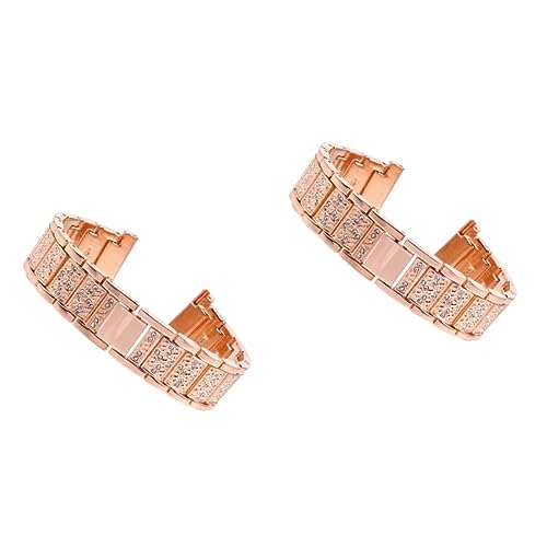 Bracelet de montre avec strass rose élégant Jojofuny pour customiser votre montre connectée