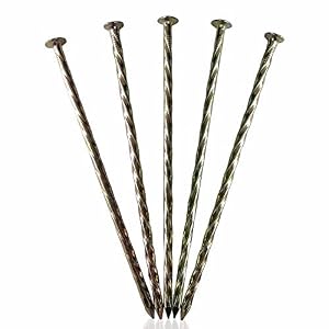 MAOMBO Metall-Rasennägel 15,2 cm, 70 Stück