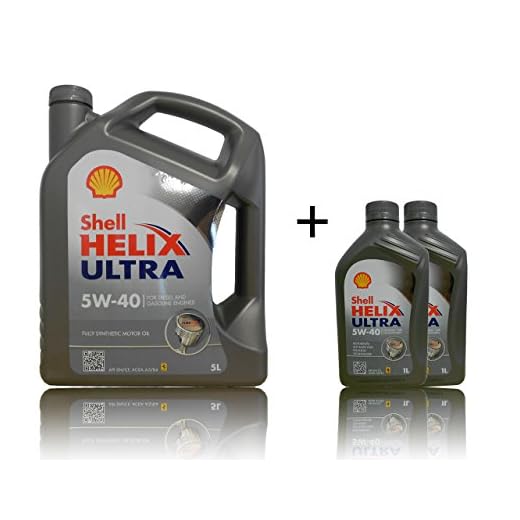 Shell Helix Ultra 5W-40 5+2 liter motorolja