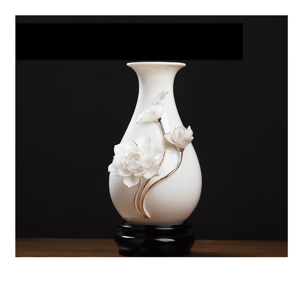 Vasen Wohndeko Keramikvase, Dekoration, Wohnzimmer, Blumenarrangement, modernes Schlafzimmer, Porzellan, Kunstdekoration