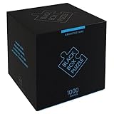 Misu Games Black Box Puzzle 1000 Pieces - No Template Challenging Jigsaw
