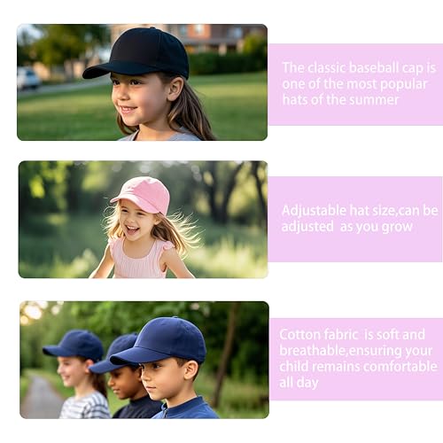 Toddler Baseball Hat Baby Sun Hat Baseball Cap for Baby Aadjustable Golf Cap Boys and Girls 3-10 Years4