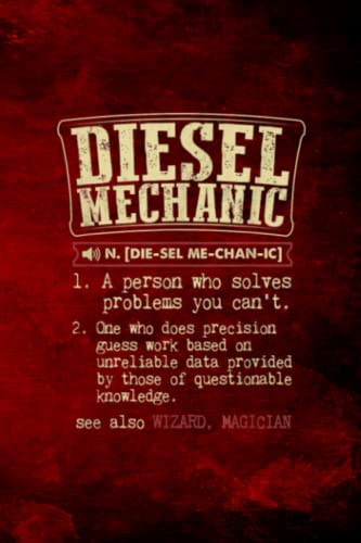 Prayer Journal - Funny Diesel Mechanic Meaning Vintage Design
