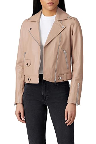 Slate & Willow Rent The Runway Pre-Loved Classic Leather Moto Jacket3