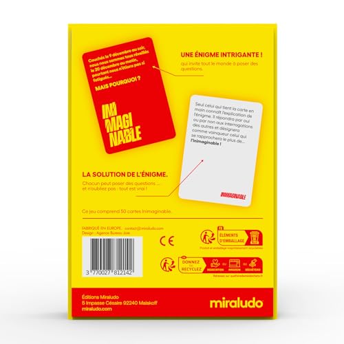 Jeu d’ambiance Miraludo Inimaginable - vue 8