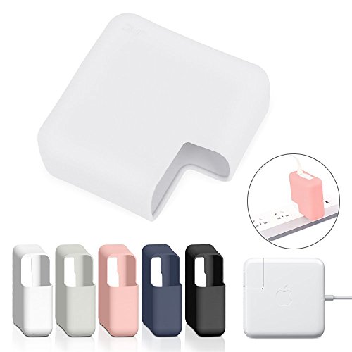 JRCMAX Charger Protective Case,Thin Silicone Charger Protector Case Guard for MacBook Pro 16.1-Inch