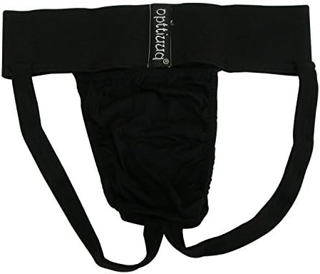 Upfront Opttiuuq Qvu Athletic Support Cricket And Multi Sport Jock Strap With Pouch (Black 28" - 30")
