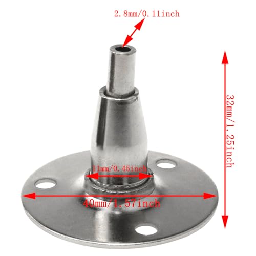Image of Haidong Spring Hook Hanging Disc Ceiling Sign Hanger Round Wire Rope Hanger for Lamp Hanging Billboard Installation etc 2PCS
