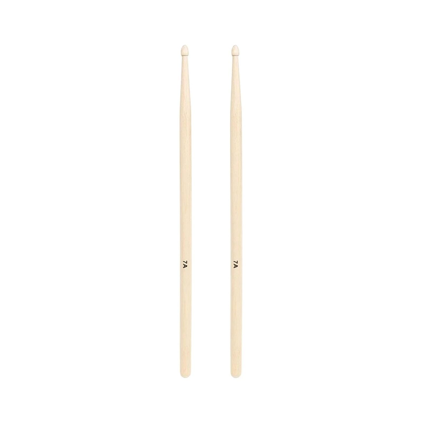 12 pares de baquetas 7A, accesorios de percusión de madera profesionales for bateristas