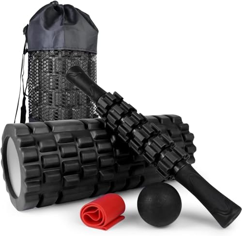 Rolo Pilates, Kit Bastão Liberação Soltura Miofascial Massagem Cr...