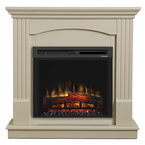 Dimplex Chadwick CDW15XHD Optiflame Electric fire Suite, Fullly Assembled Complete Fireplace Site with 1500 Watt Heater, 2 Heating Settings and A Choice Of Flame Colours