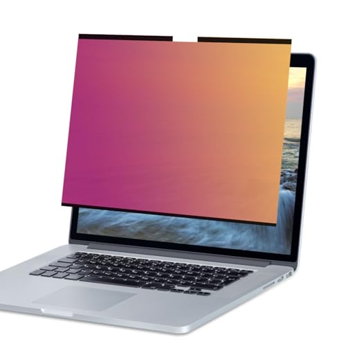 Image of Saco Magnetic Privacy Filter for MacBook Air M4 Screen Protector 15 Inch (2025-2022) | Compatible with M4 A3241 M3 A3114 M2 A2941 | Removable Blue Light Blocking Matte Laptop Screen Guard